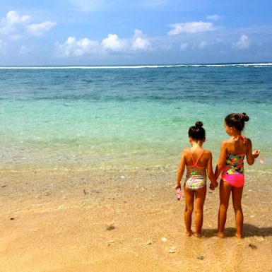 Bali with kids By the Sea with Three Travel with Children