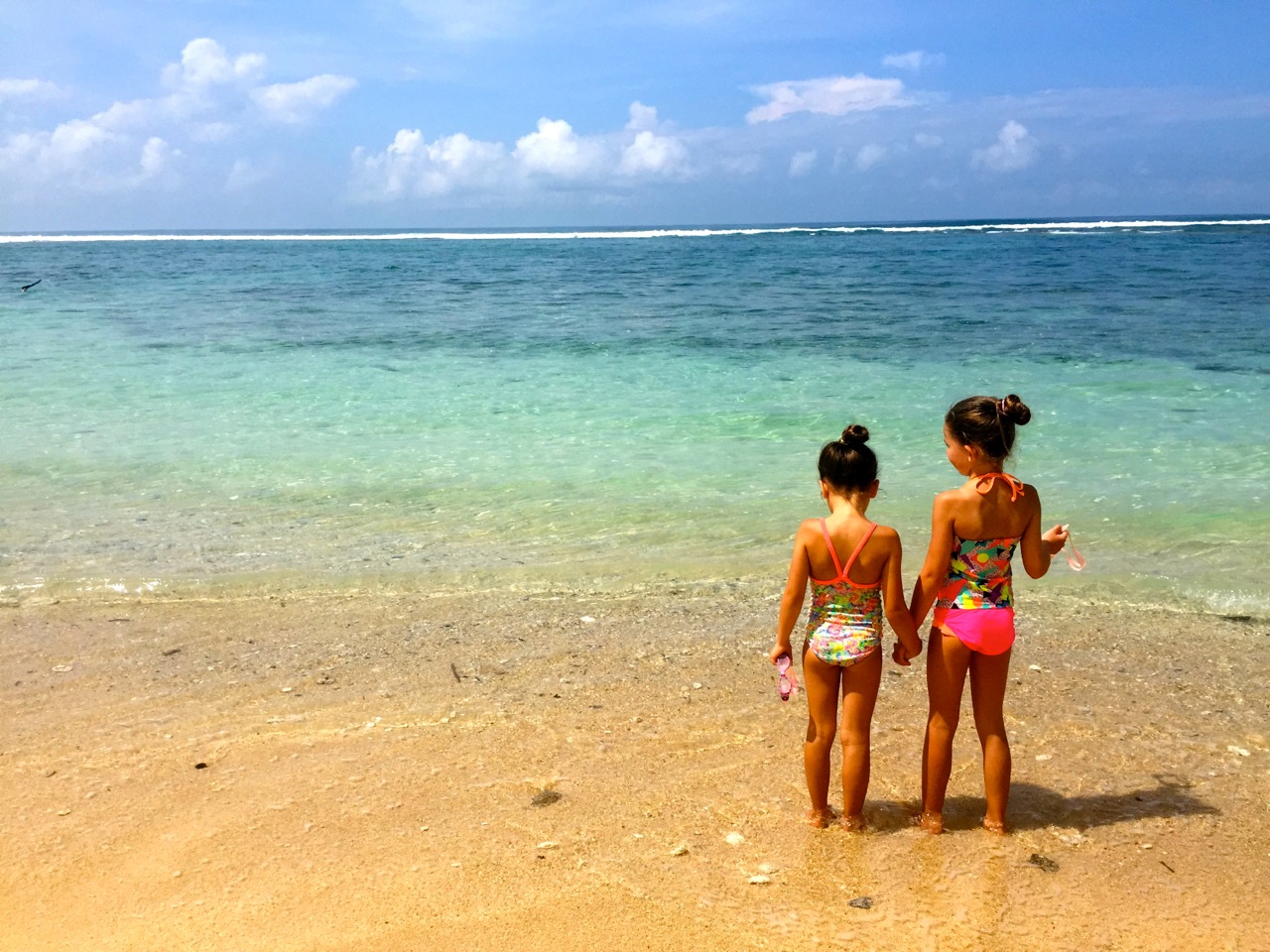 Bali with kids By the Sea with Three Travel with Children