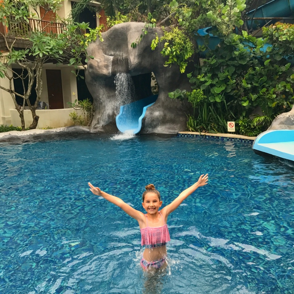 Bali with kids By the Sea with Three Travel with Children