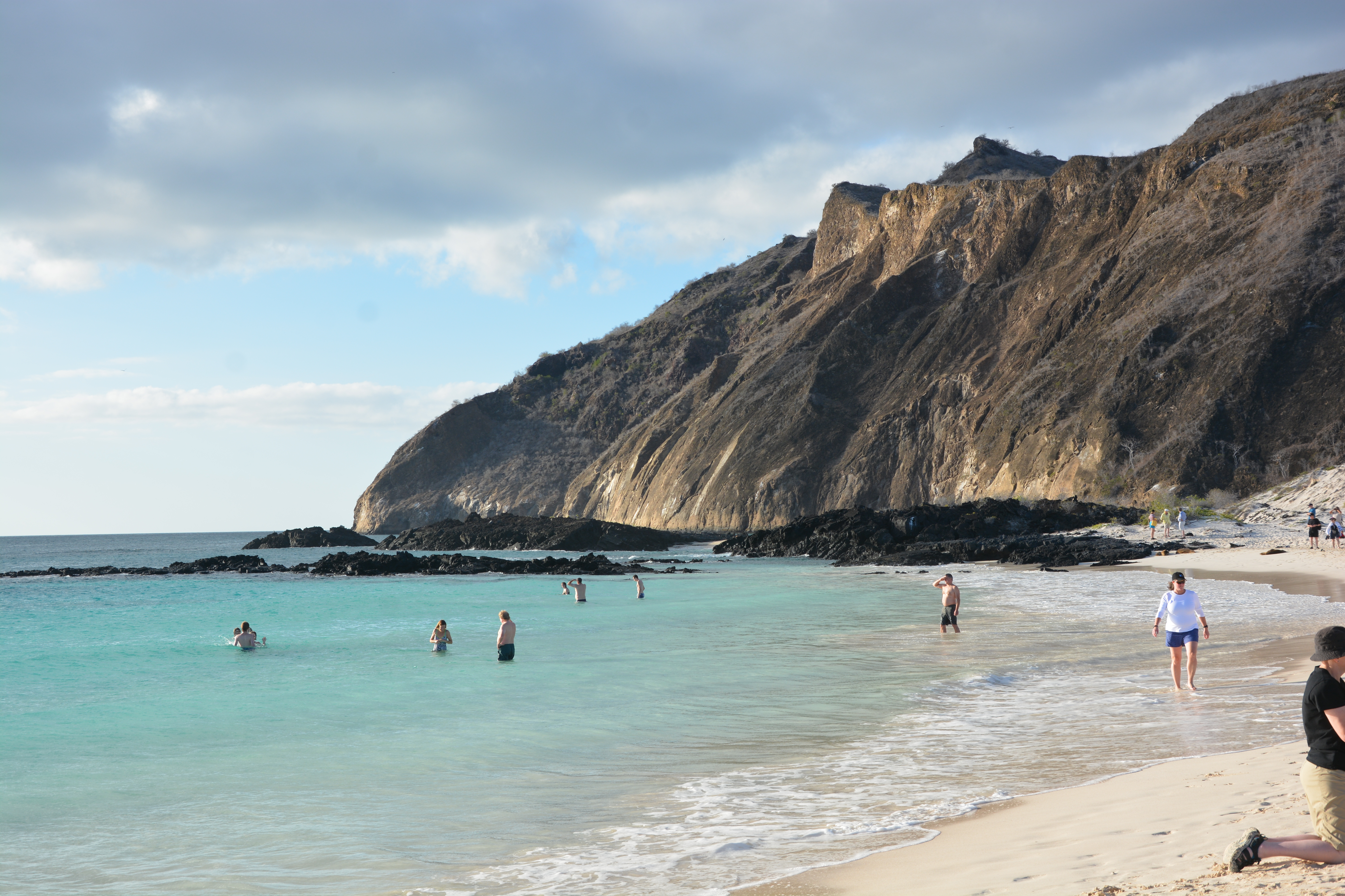 by the sea with three the galapagos eucador south america travel with children kids