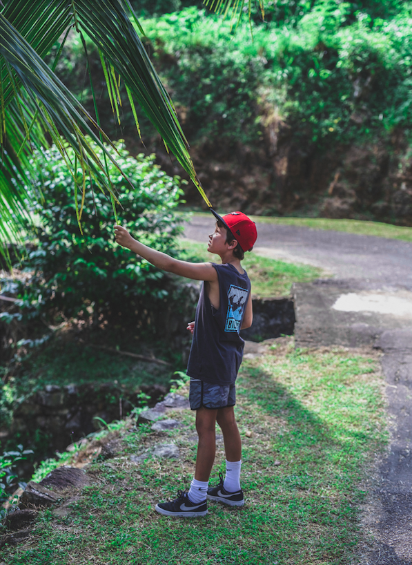 Boy in Sri Lanka By the Sea with Three Family Travel Jacqueline Alwill Brown Paper Nutrition