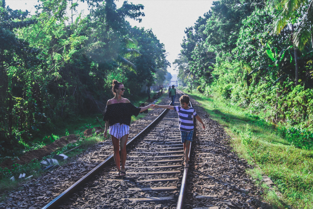 Train Walking Happy Sri Lanka By the Sea with Three Family Travel Jacqueline Alwill Brown Paper Nutrition